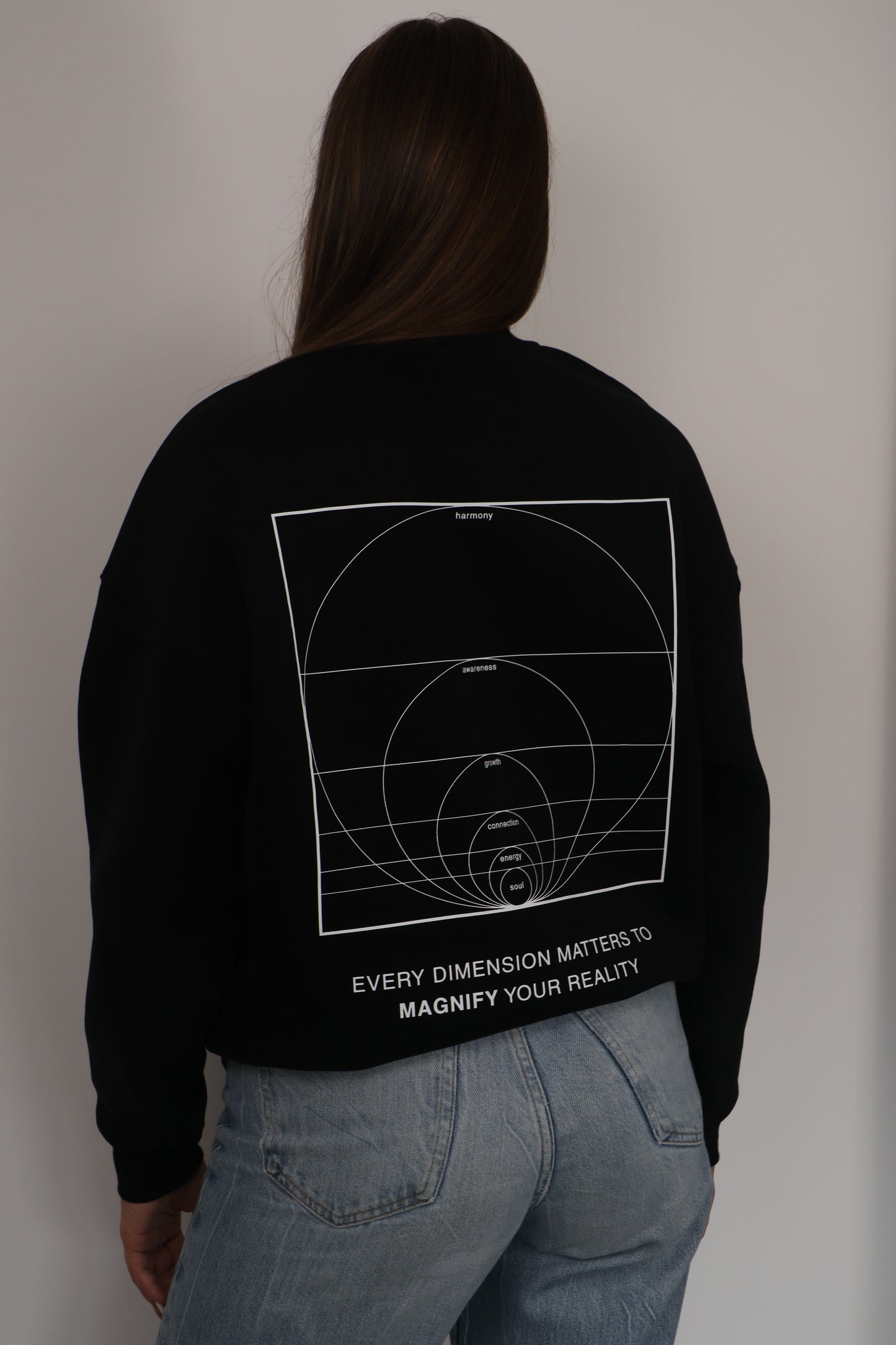 ESSENTIAL DIMENSIONS Sweatshirt Black