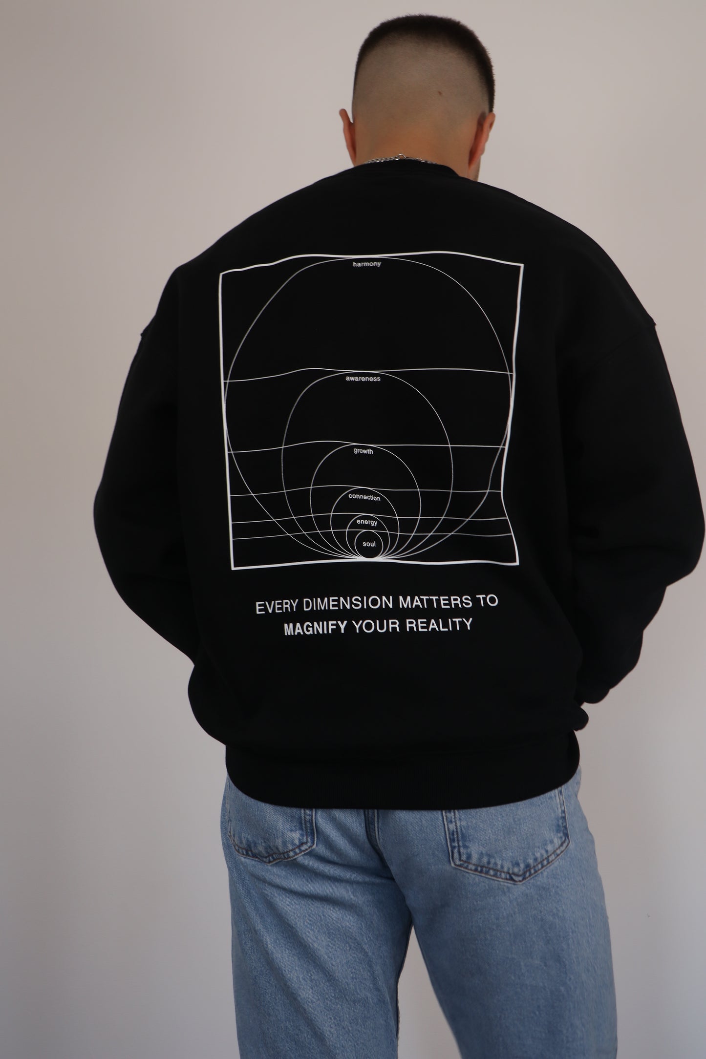 ESSENTIAL DIMENSIONS Sweatshirt Black