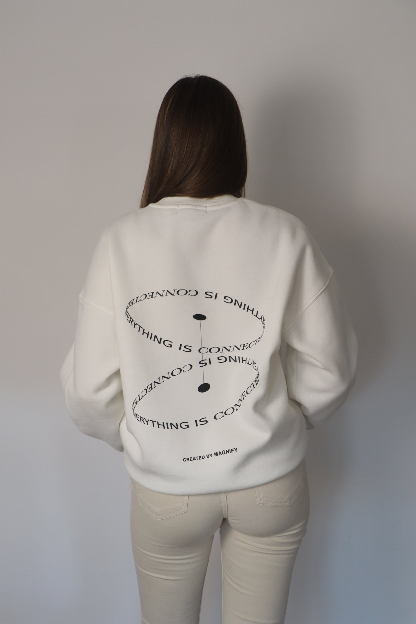 ESSENTIAL CONNECTION Sweatshirt White